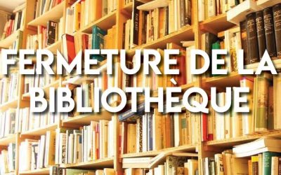 Fermeture exceptionnelle de la bibliothèque municipale