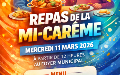 Association des Personnes du 3ème âge : Repas de la Mi-Carême