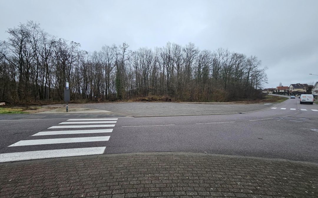 Bus : Aménagement d&rsquo;une aire de retournement Avenue de Stiring-Wendel
