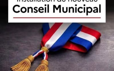Samedi 28 Mars : Installation du nouveau Conseil Municipal
