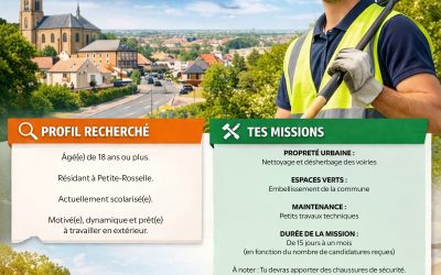 La Ville recrute des Saisonniers