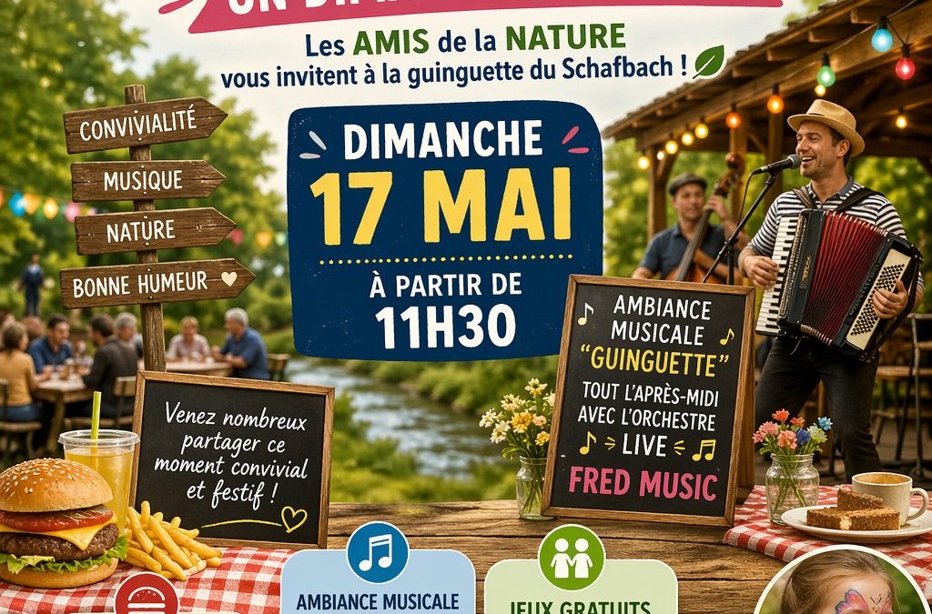 Guinguette du Schafbach : Un dimanche en fête !