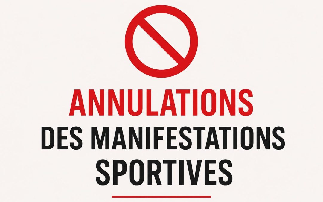 Canicule : Annulation des manifestations sportives