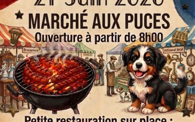 Club canin : Premier marché aux puces