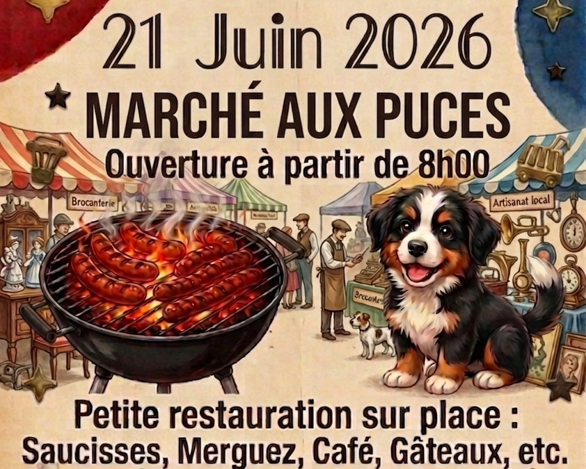 Club canin : Premier marché aux puces