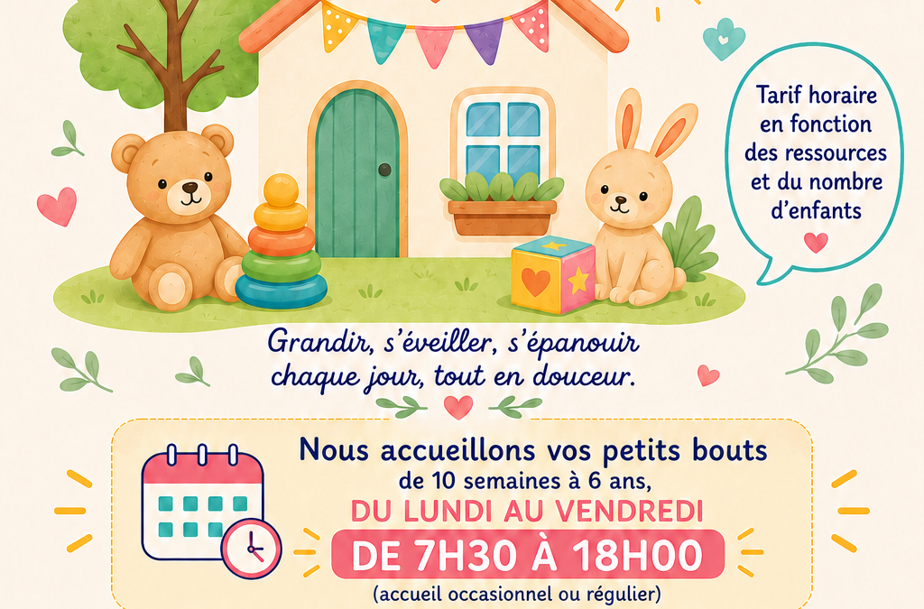 Une micro-crèche pour grandir… avec le sourire !
