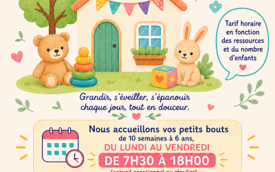 Une micro-crèche pour grandir… avec le sourire !