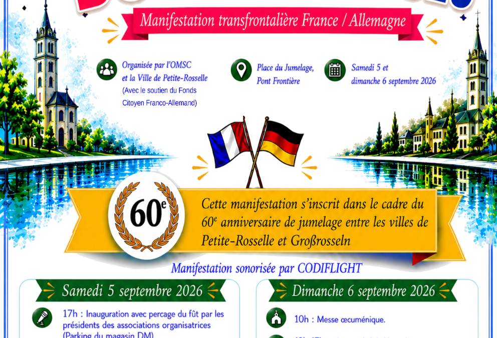 Dorffest 2026 (5 et 6 Septembre 2026)