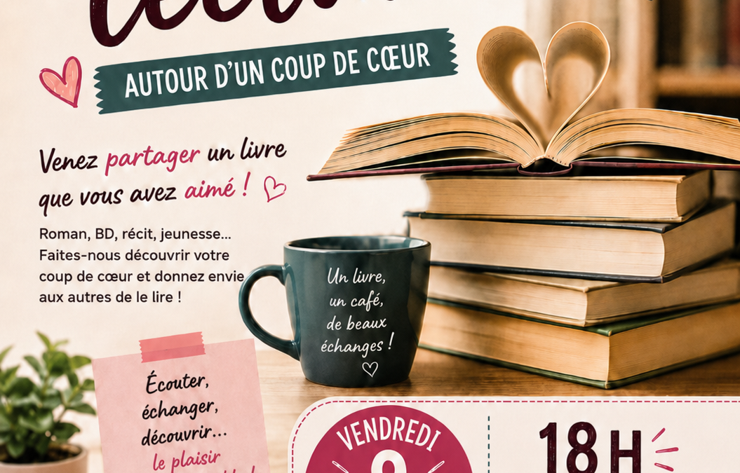 Nouveau à la Bibliothèque : Les rendez-vous lecture