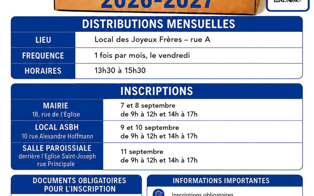 Campagne Alimentaire 2026-2027