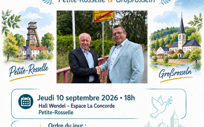 Jeudi 10 Septembre :  Conseil Municipal Franco-Allemand