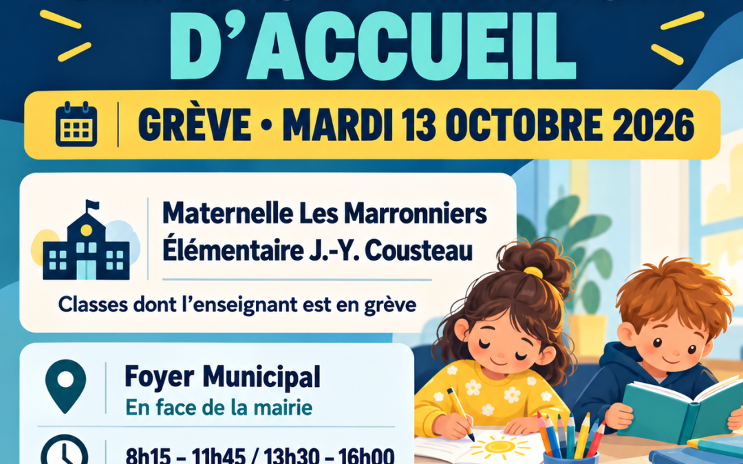Grève du 13 Octobre : Mise en place du Service Minimum d&rsquo;Accueil (SMA)