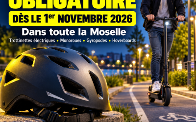 EDPM : Casque obligatoire et rappel des règles