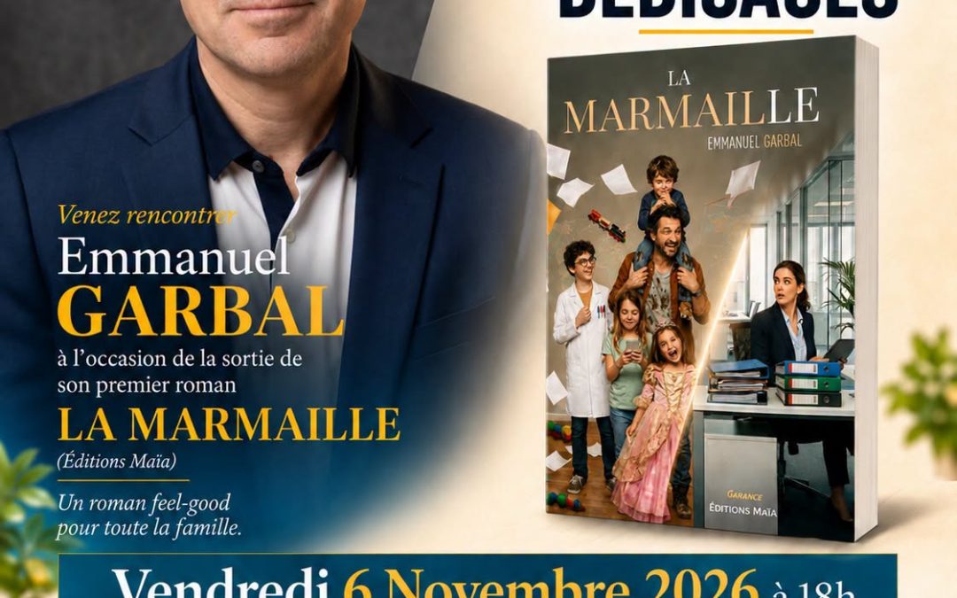 Séance de dédicaces d&rsquo;Emmanuel Garbal à la Bibliothèque (Vendredi 6 Novembre à 18h)
